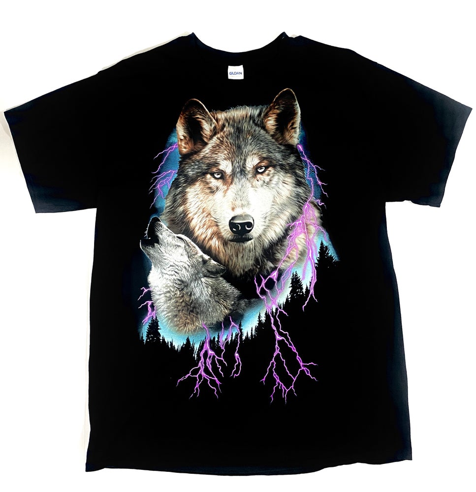 Image of (M) Midnight Wolf T-shirt
