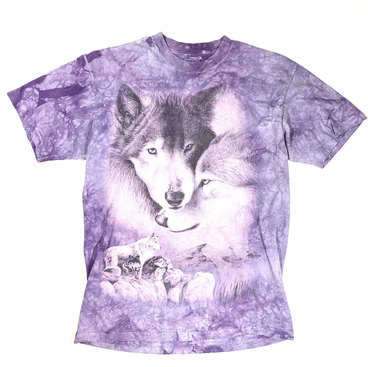 Image of (M) Purple Wolf T-shirt